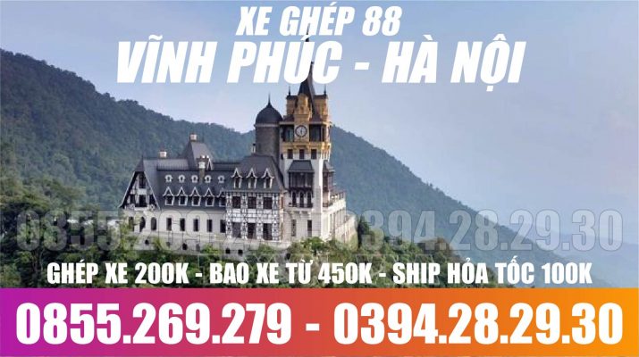 Xe Ghép Tam Đảo Hà Nội