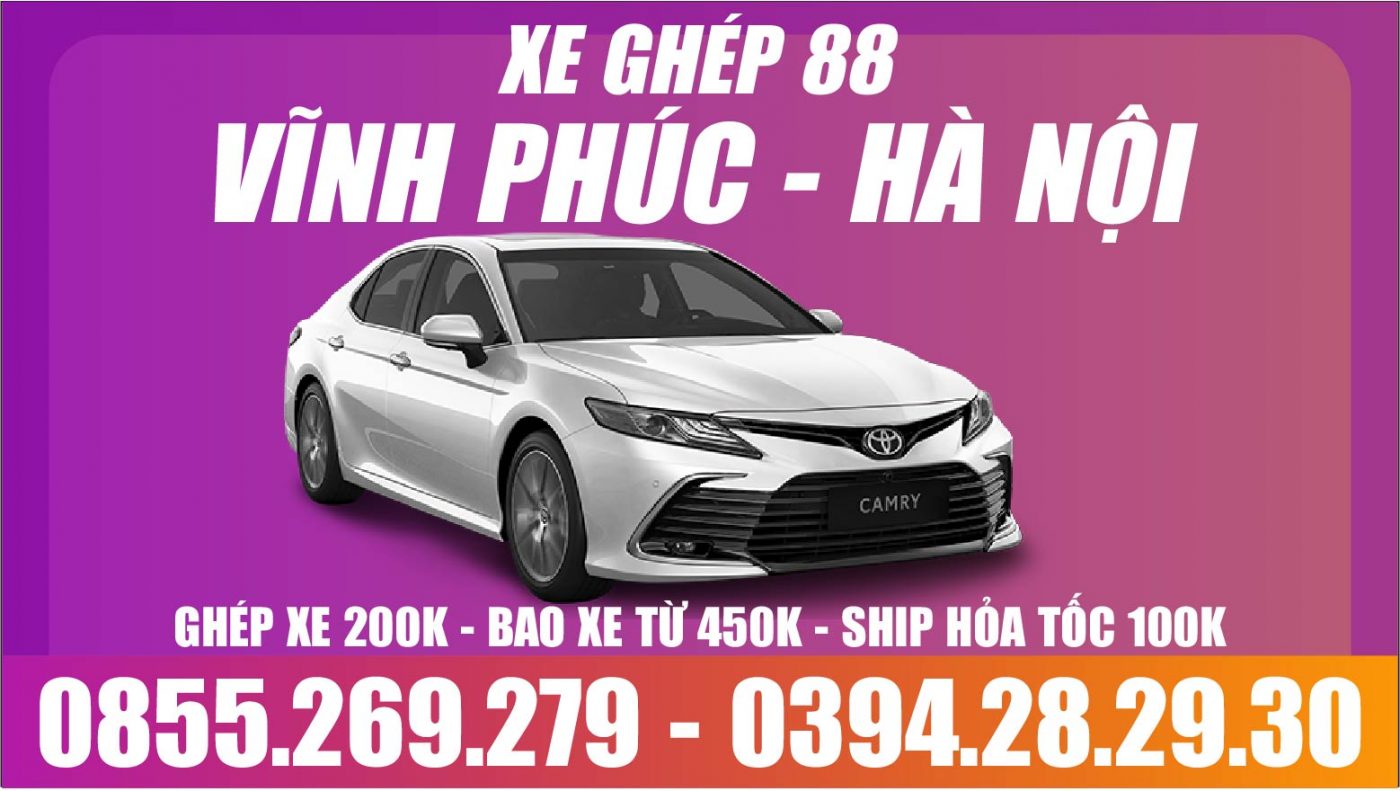 Xe Ghép Vĩnh Yên Hà Nội