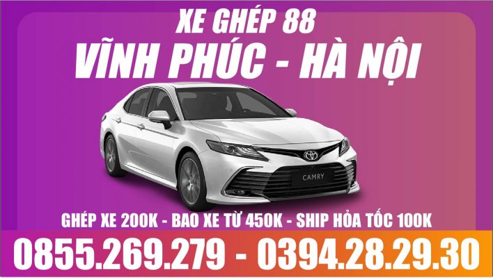 Xe Ghép Vĩnh Yên Hà Nội