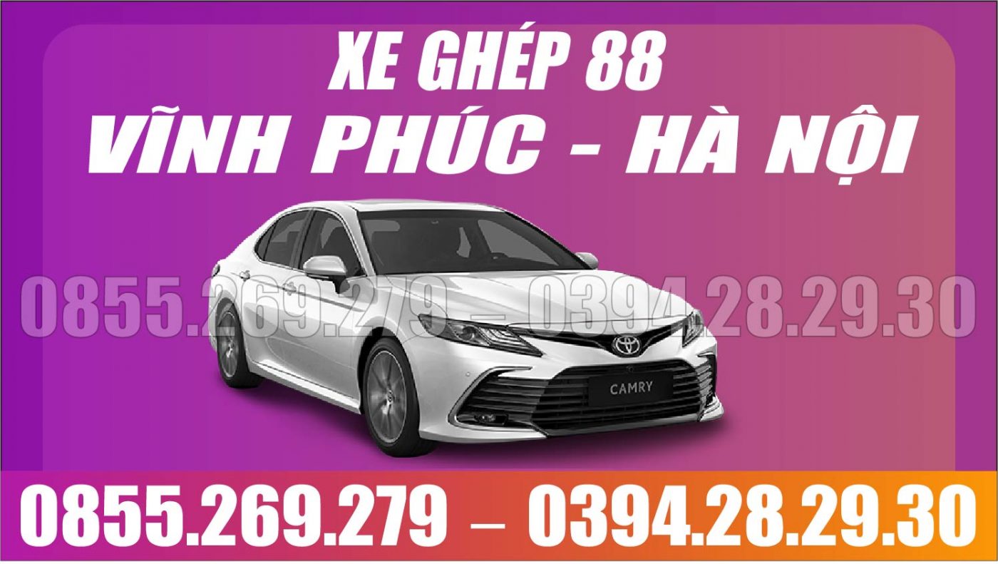 Xe ghép Vĩnh Yên Vĩnh Phúc Hà Nội